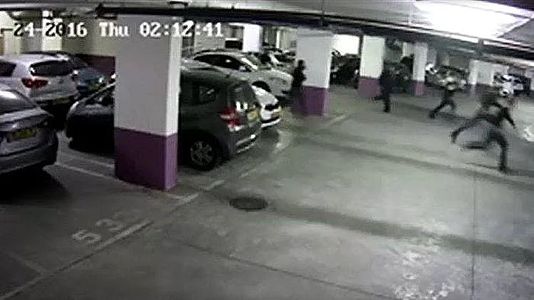 המרדף הרגלי אותו ביצעו השוטרים