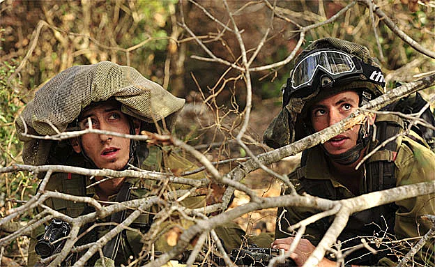 לוחמים במארב. אילוסטרציה (״ביבשה״)