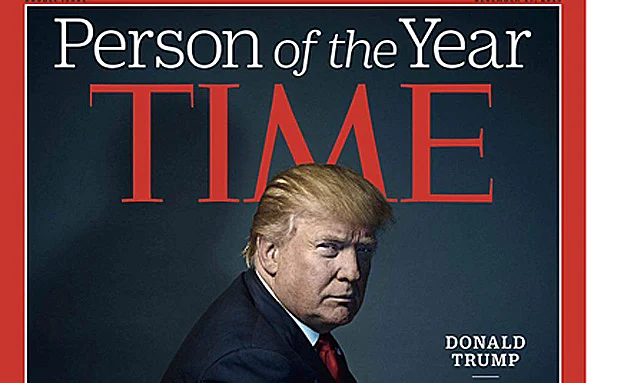 ''איש השנה'' לשנת 2016 (מגזין טיים)