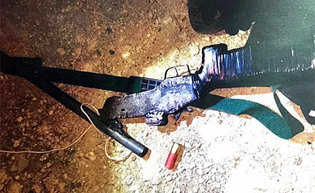 אחד מכלי הנשק שנתפסו