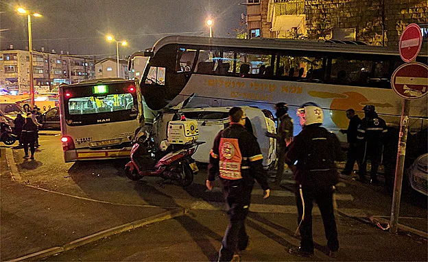 פצוע אנוש וארבעה פצועים קל בתאונה (TPS)