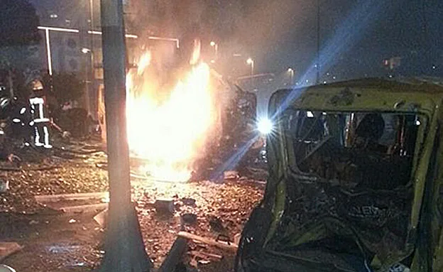 כוחות רבים הוזעקו לזירה