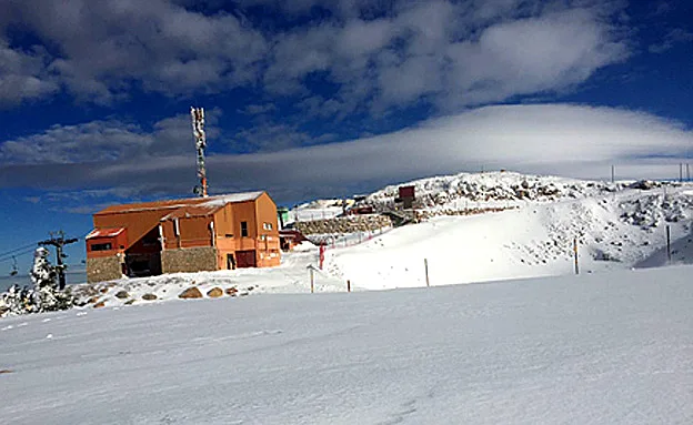 כך נראה השלג הבוקר (ליאור ברוך)