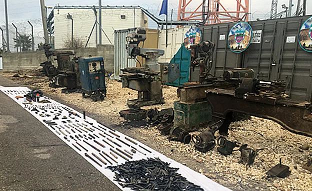 הנשק הרב שנתפס במקום (דו''צ)