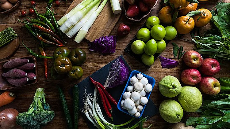 ירקות ופירות