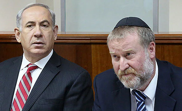 מידע חדש. מנדלבליט ונתניהו (מארק ישראל סאלם, FLASH 90)