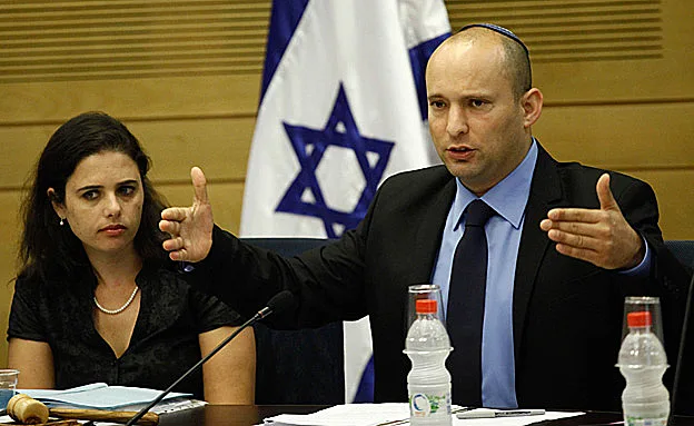 קראו לסיפוח. בנט ושקד (פלאש 90)