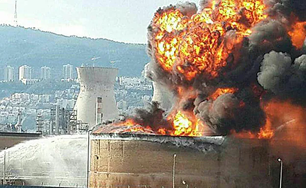 בתי הזיקוק בחיפה (דיווחי הרגע)