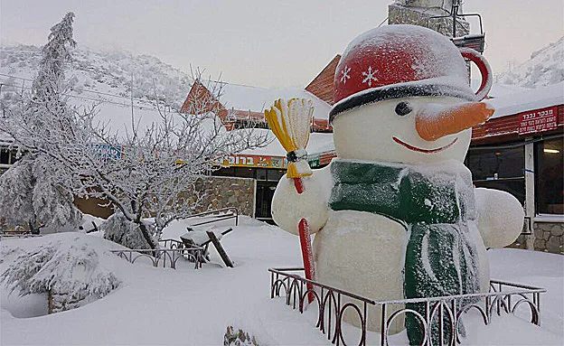 מחר - שלג בחרמון. ארכיון