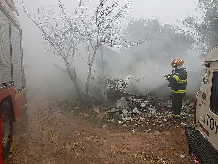 הרוג בשריפה שפרצה בקרוואן בגליל