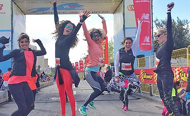 מגיעים לקו הסיום בבירה (Vibe Israel)