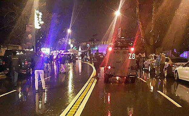 זירת האירוע באיסטנבול