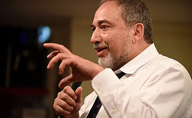 ''לקבל את הכרעת הדין''. ליברמן (פלאש 90 גילי יערי)