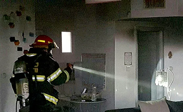 השריפה בירושלים ביום ראשון