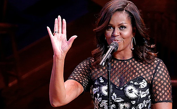 לא רק ''האישה של''. מישל אובמה (רויטרס)