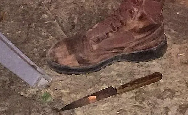 הסכין שנתפסה (דובר צהל)