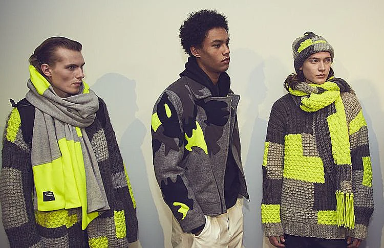 נגיעות של ניאון. הקולקציה של Christopher reaburn