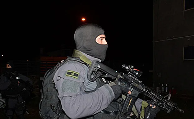 כוחות מיוחדים של המשטרה השתתפו