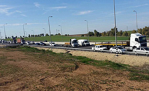 השיירה שיצאה מצומת שוקן