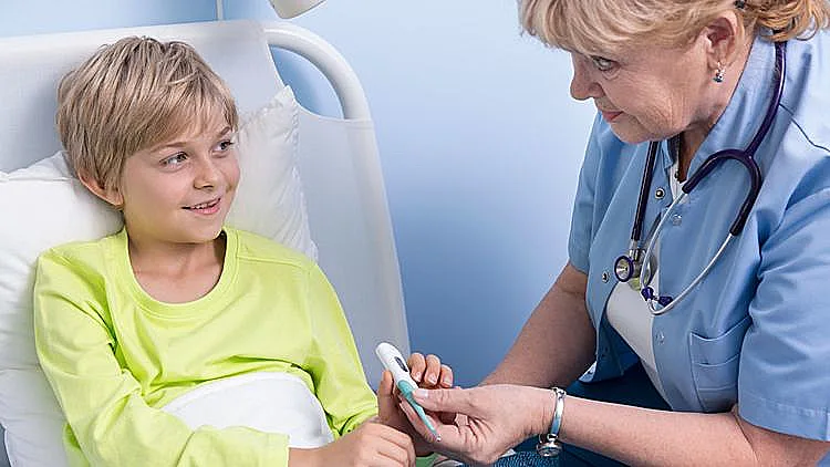 אצל ילדים, גובה החום איננו סימן לחומרת המחלה ואינו מזיק לכשעצמו