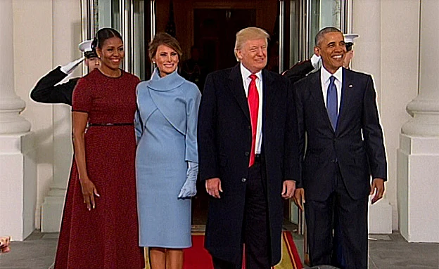 הנשיא היוצא והנשיא הנכנס