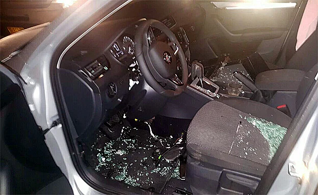 זירת הירי, הערב (שי אלבז)