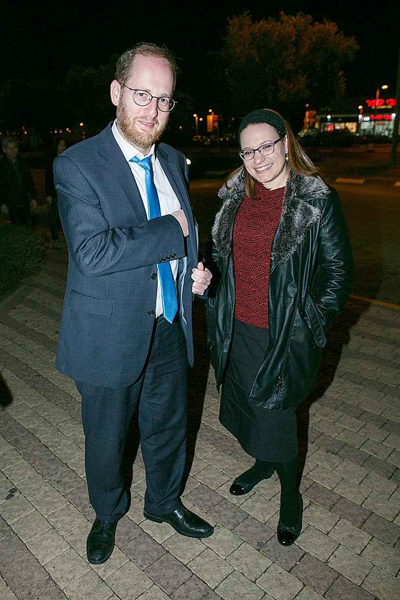 סיוון רהב מאיר ובעלה ידידיה מאיר