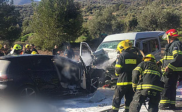 התאונה הקטלנית בצומת חנניה, השבוע