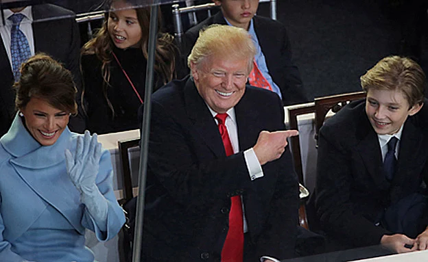 לא סתם מכנים אותו ''דונלד הקטן'' (רויטרס)