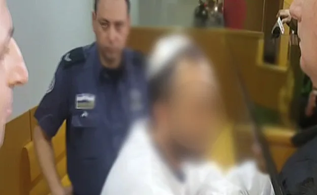 החשוד ברצח בבית המשפט, היום