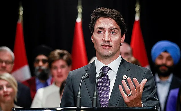 ''פיגוע טרור נגד מוסלמים''. טרודו (רויטרס)