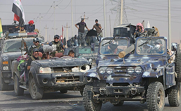 המערכה על מוסול נמשכת (רויטרס)