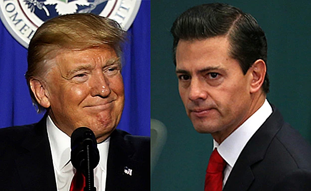 נשיא מקסיקו וטראמפ (רויטרס)