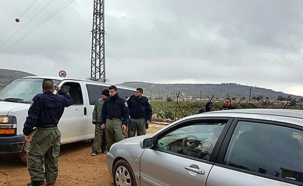 רק תושבים מורשים להיכנס (אהוד אמיתון/TPS)