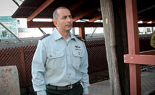 המח''ט גיא חזות, היום בבית הדין (רועי אלימה / פלאש 90)