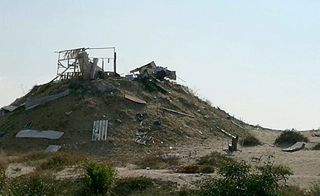 עמדת חמאס שהותקפה היום