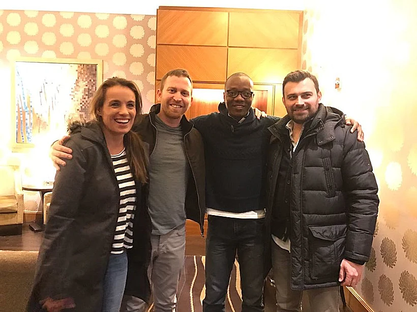 גיל נוילנדר ובכירי הכנס