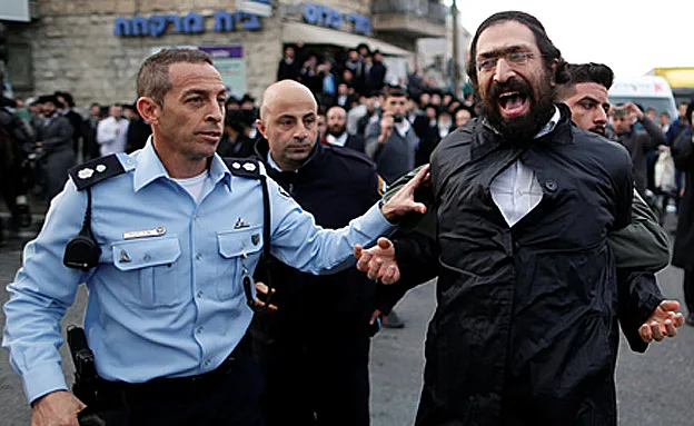 הפגנת החרדים בירושלים. ארכיון