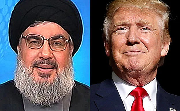 טראמפ ונסראללה