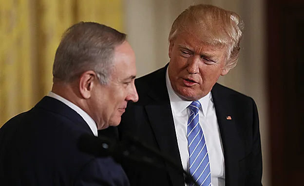 נתניהו וטראמפ,השבוע