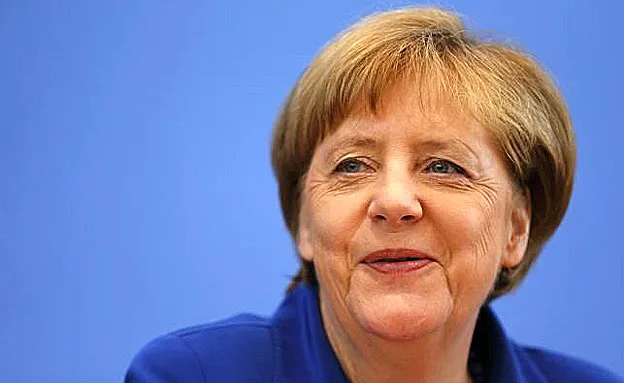 ''מאבק משותף''. מרקל