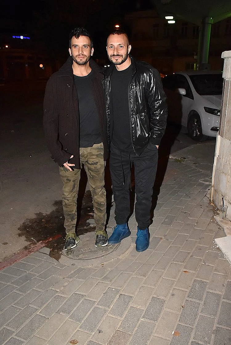 מאורסים טריים. מושיק גלאמין וג'קי בן לולו