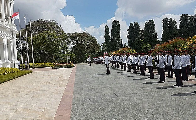 טקס קבלת הפנים בארמון איסטנה