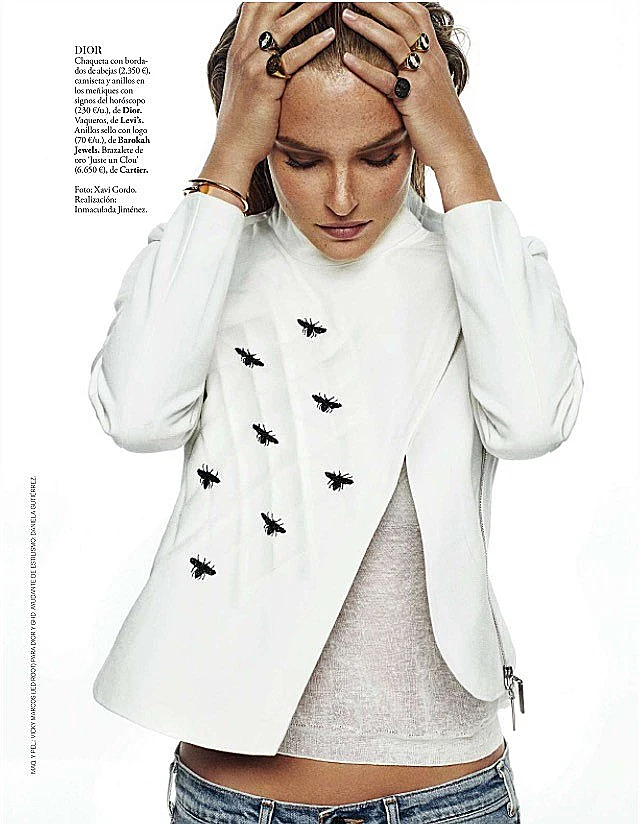 ובכל פוזה. Elle Spain By Xavi Gord