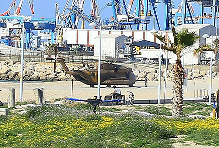 אין נפגעים. חוף הים באשדוד