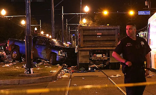 הטנדר הפוגע בחגיגות בניו אורלינס