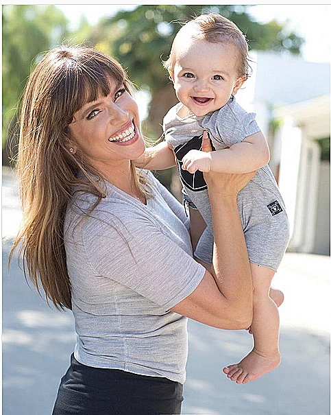 נועה תשבי והבן ארי