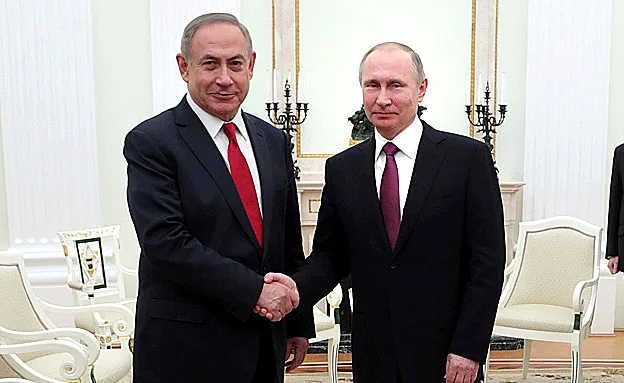 פגישת ביבי נתניהו פוטין רוסיה
