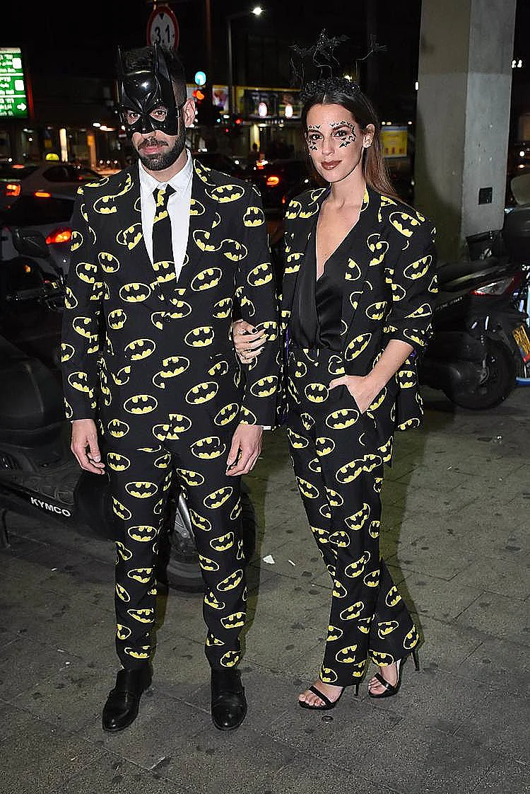 הבאטמנים. ירדן הראל ובעלה עומרי שלום