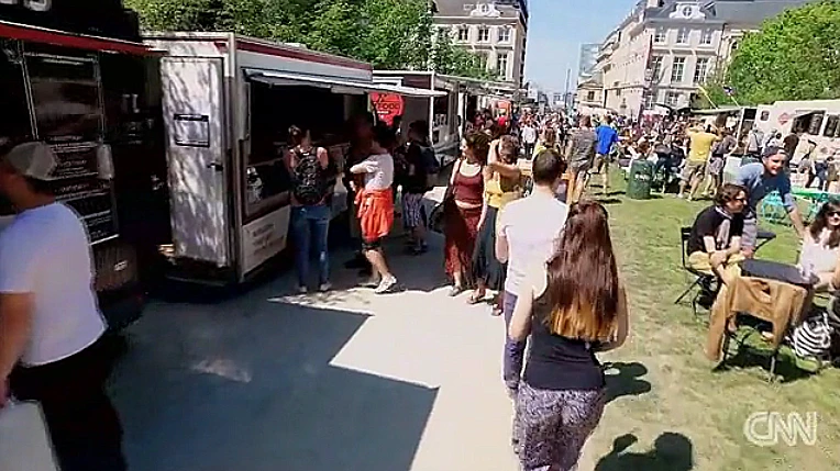 משחקי השף אוטו אוכל פסטיבל בריסל